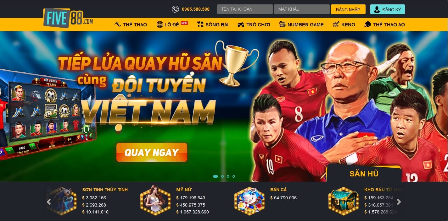 I. Tổng quan giới thiệu về nhà cái uy tín Five88